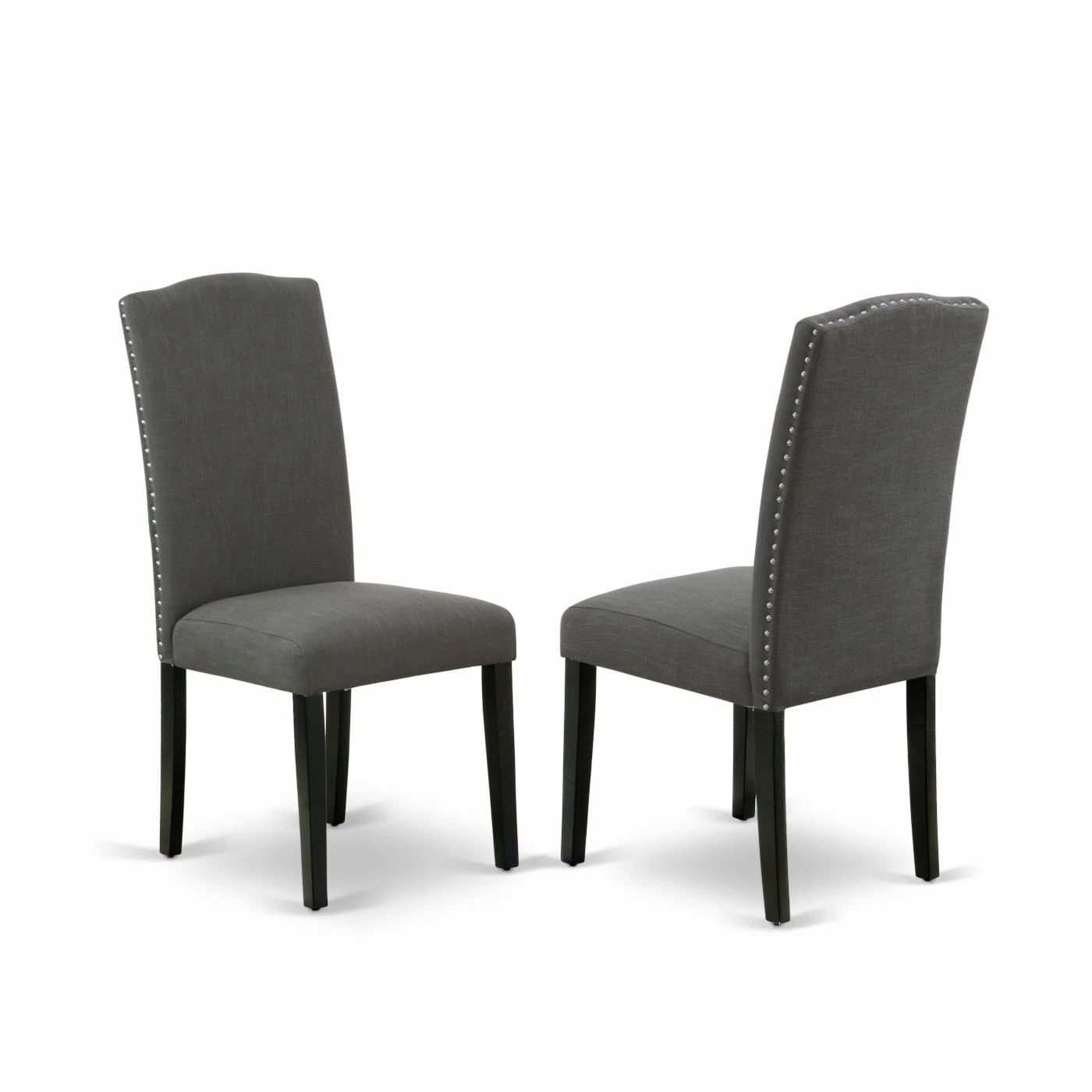 Promo π Formal Dining Chairs East West Furniture Encinal Fabric Parson Chair - Set Of 2 π
