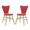 Top 10 💯 Side Chairs Modway Cascade Wooden Dining Side Chair - Set Of 2 👏