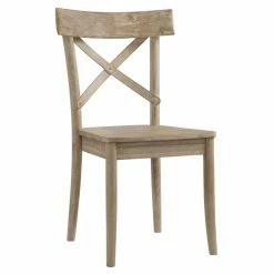 Best deal 🥰 Side Chairs Picket House Furnishings Keaton Cross Back Wooden Dining Chair - Set Of 2 ✔️