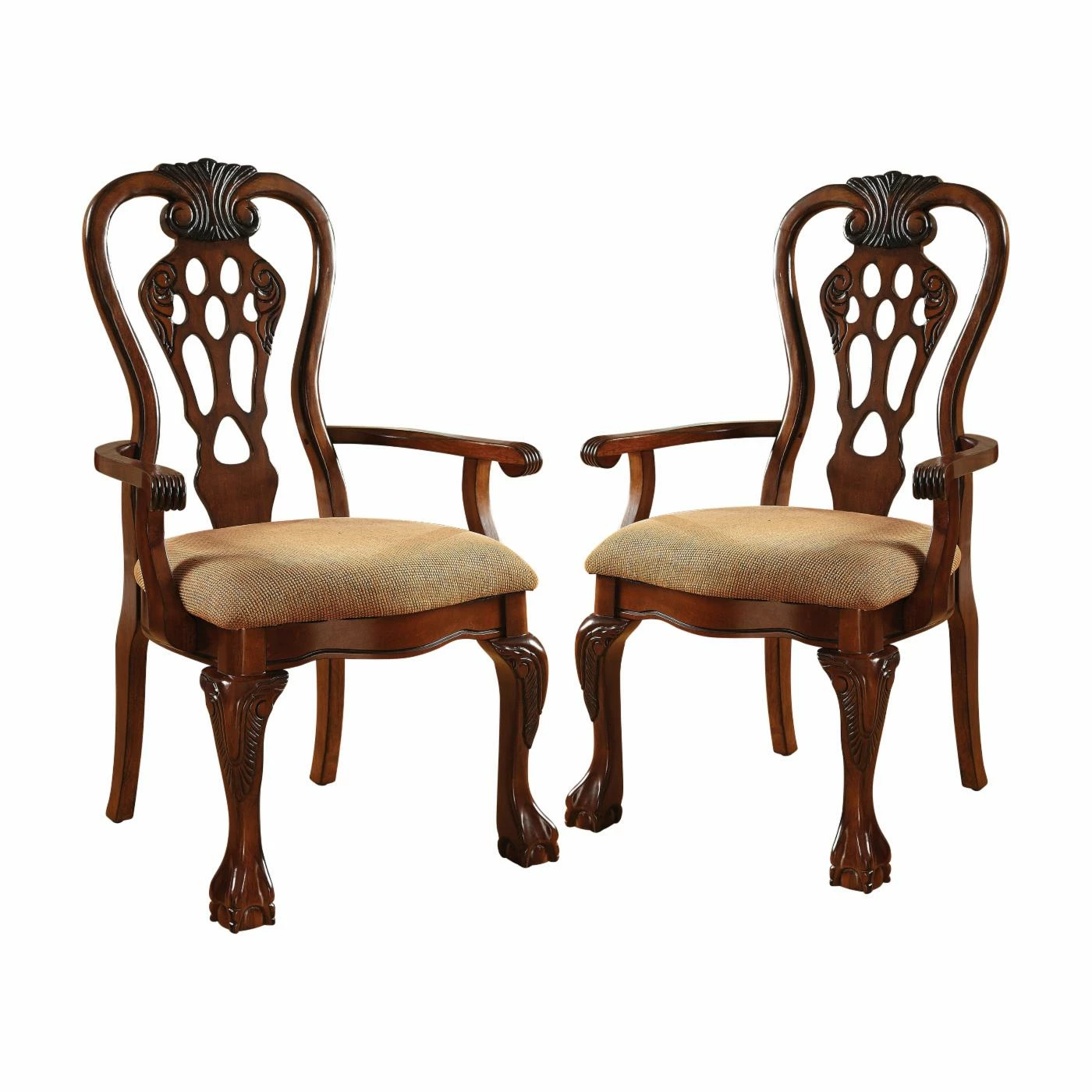 Cheapest π Formal Dining Chairs Furniture Of America Marcelo Formal Dining Arm Chair - Set Of 2 β€οΈ