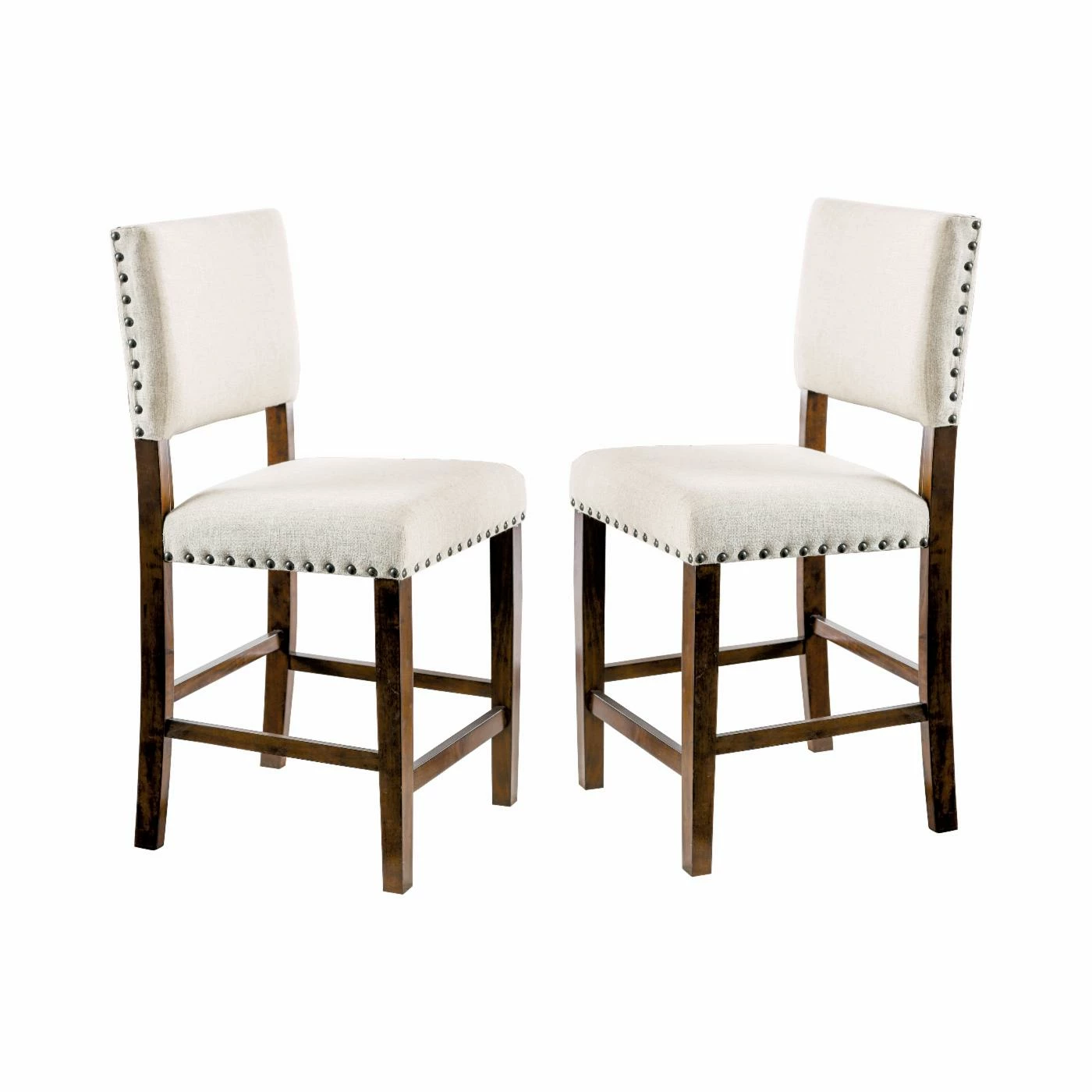 Best deal β Side Chairs Furniture Of America Mayly Transitional Style Counter Height Casual Dining Chair - Set Of 2 π―