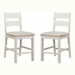 Best deal π Side Chairs Furniture Of America Galveston Rustic Counter Height Chair - Set Of 2 π