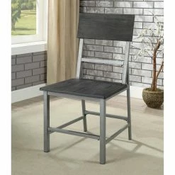 Brand new 🎁 Side Chairs Furniture Of America Ballard Industrial Dining Side Chair - Set Of 2 🎉