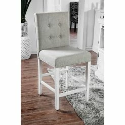 Top 10 🌟 Side Chairs Furniture Of America Alana Button Tufted Counter Height Chairs - Set Of 2 🎁