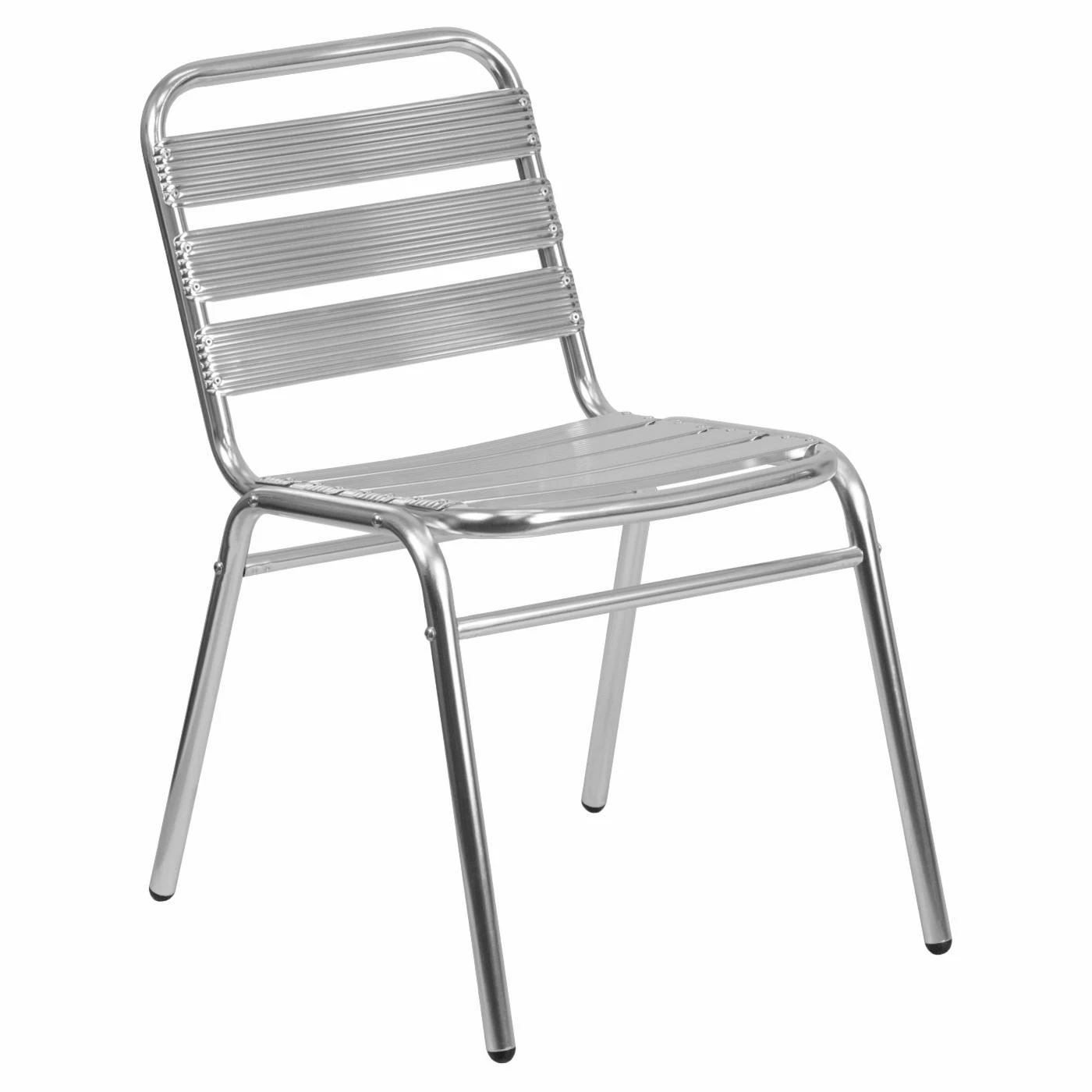 Best deal π Side Chairs Flash Furniture Aluminum Commercial Indoor-Outdoor Slat Back Armless Restaurant Stack Chair βοΈ