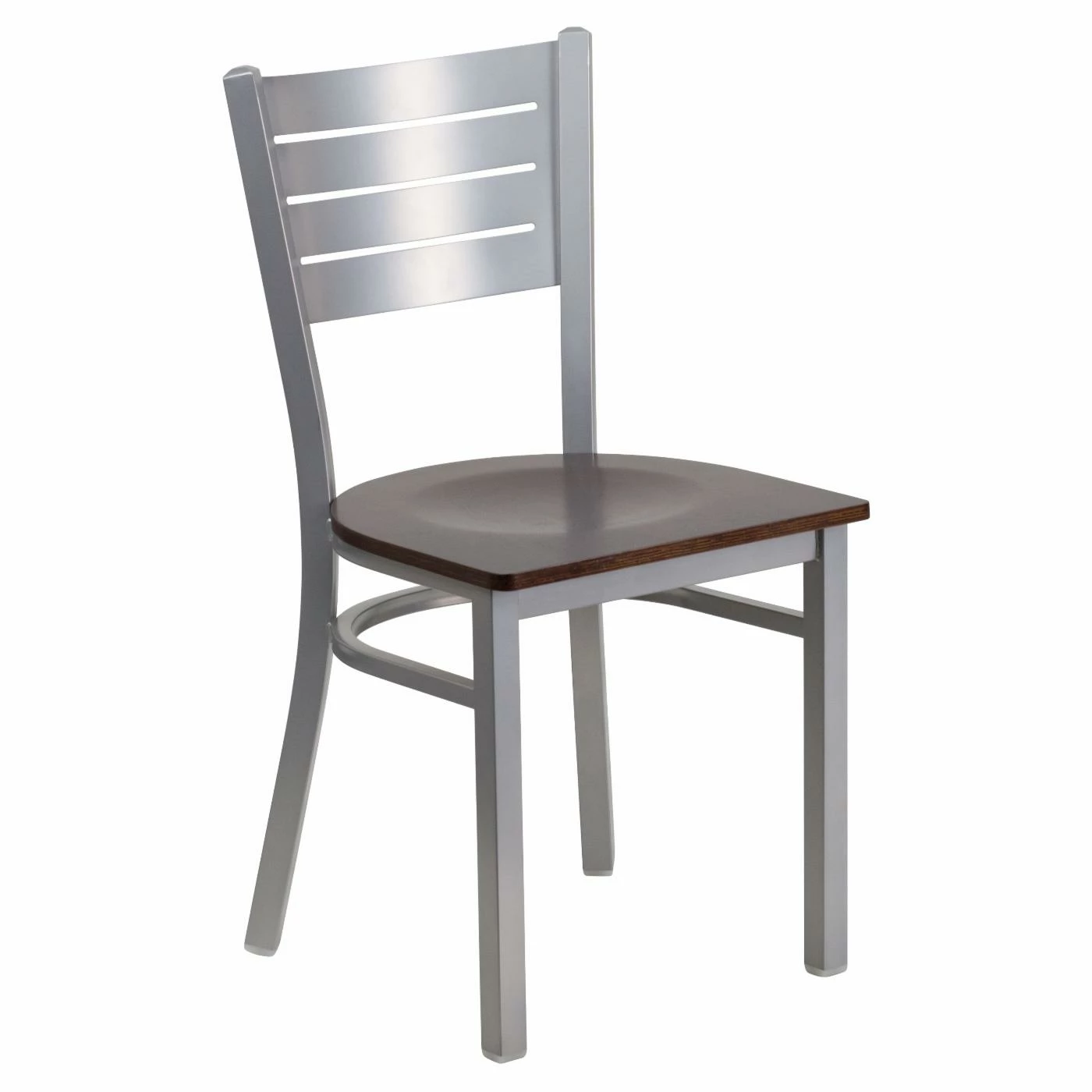 Deals π Side Chairs Flash Furniture Hercules 18 In. Metal And Wood Slat Back Restaurant Chair π