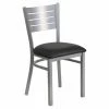 Top 10 😍 Side Chairs Flash Furniture Hercules 20 In. Metal And Vinyl Slat Back Restaurant Chair ⌛