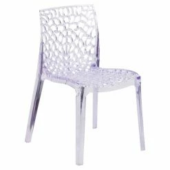 Top 10 π Side Chairs Flash Furniture Transparent Vision Series Stacking Side Chair π