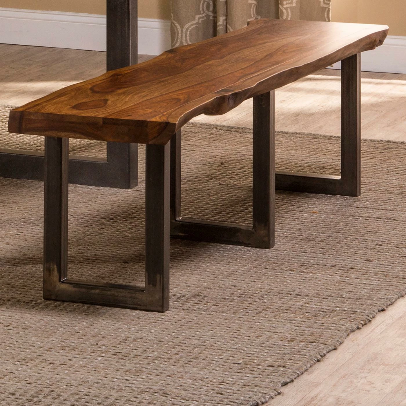 Outlet 𧨠Hillsdale Furniture Side Chairs Hillsdale Emerson Bench - Natural Sheesham π€©