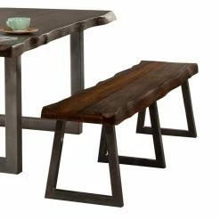 Top 10 π Hillsdale Furniture Side Chairs Hillsdale Emerson Wood Bench - Grey Sheesham π