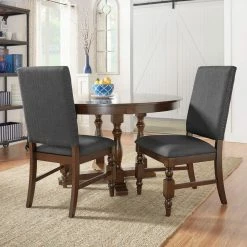 Best Sale 👍 Side Chairs Weston Home Patterson Linen Dining Side Chair - Set Of 2 🤩