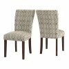 New 🧨 Formal Dining Chairs Weston Home Ayana Hexagon Print Parsons Dining Side Chair - Set Of 2 🥰
