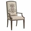 Best Pirce ✨ Formal Dining Chairs Hooker Furniture Rhapsody Insignia Dining Arm Chair - Rustic Walnut - Set Of 2 🔔