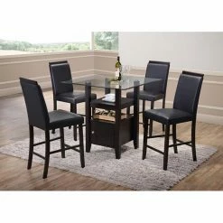 Coupon ⭐ K&B Furniture Counter Height Chairs K & B Furniture Lynnfield Counter Height Dining Chair - Set Of 2 😍