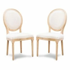 Outlet π― Side Chairs Linon Manchester Oval Back Chair - Set Of 2 π§¨