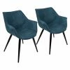 Best Pirce 🧨 Casual Dining Chairs LumiSource Wrangler Contemporary Accent Chair - Set Of 2 🔥