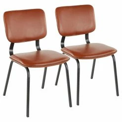 Brand new ⌛ Side Chairs LumiSource Foundry Dining Side Chair - Set Of 2 🤩