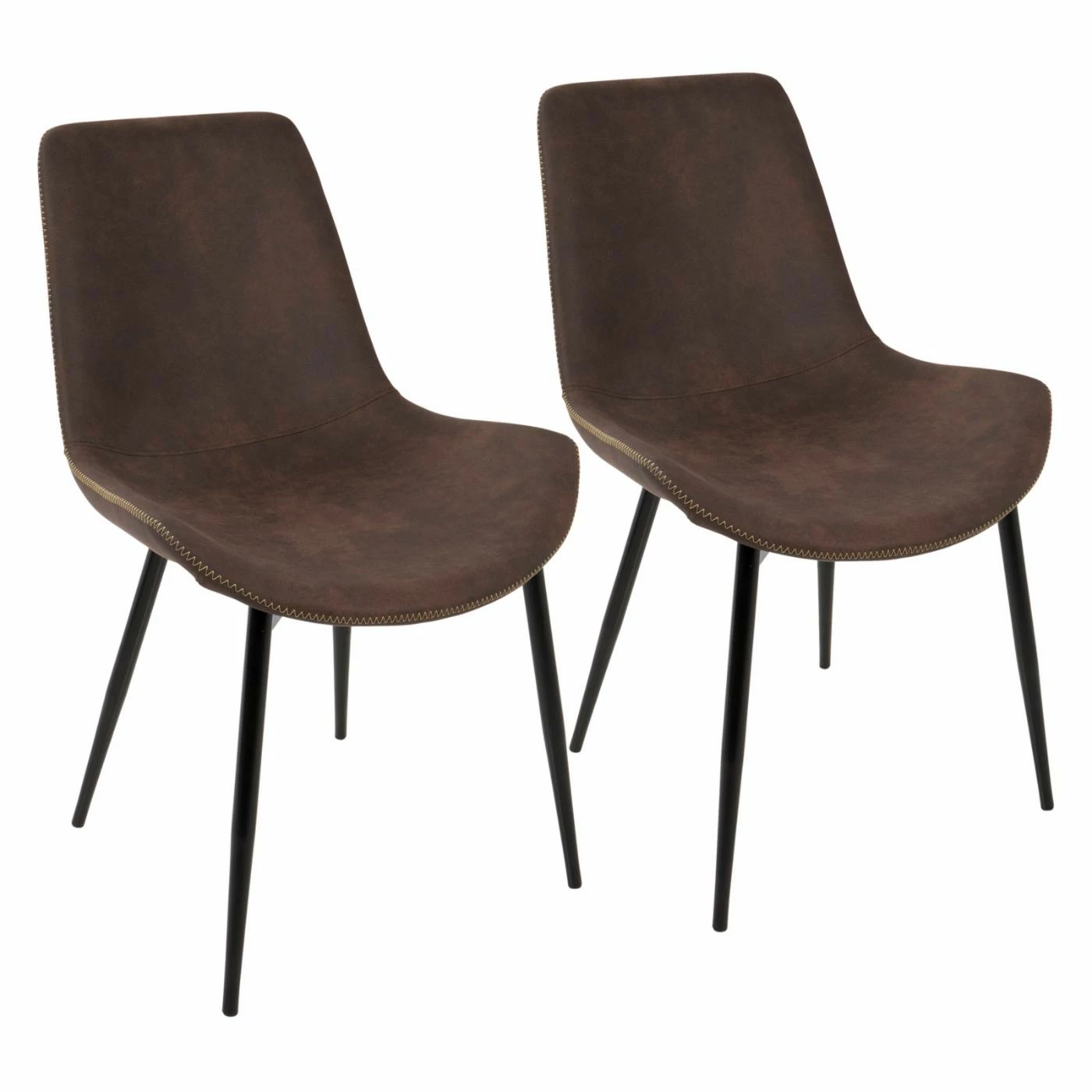 New โ Side Chairs LumiSource Duke Industrial Dining Chair - Set Of 2 ๐ฅฐ
