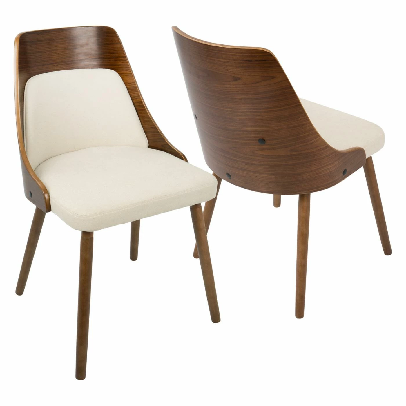Outlet π Side Chairs LumiSource Anabelle Mid-Century Modern Dining Chair π―