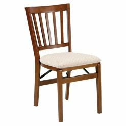 Cheapest ✔️ Meco Side Chairs Stakmore Schoolhouse Upholstered Folding Chair - Set Of 2 🧨