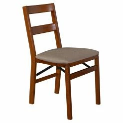 Buy 🎉 Side Chairs Stakmore Classic Slat-Back Folding Chair - Set Of 2 🛒