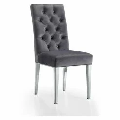 Flash Sale β Side Chairs Meridian Furniture Inc Juno Velvet Dining Chair - Set Of 2 π