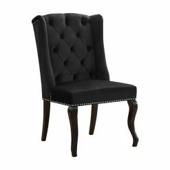 Deals π Side Chairs Meridian Furniture Inc Suri Tufted Dining Side Chair With Nailhead Trim - Set Of 2 π§¨