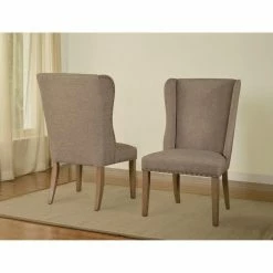 Wholesale 🥰 Side Chairs Modus Alex Upholstered Wingback Dining Chair - Set Of 2 🛒