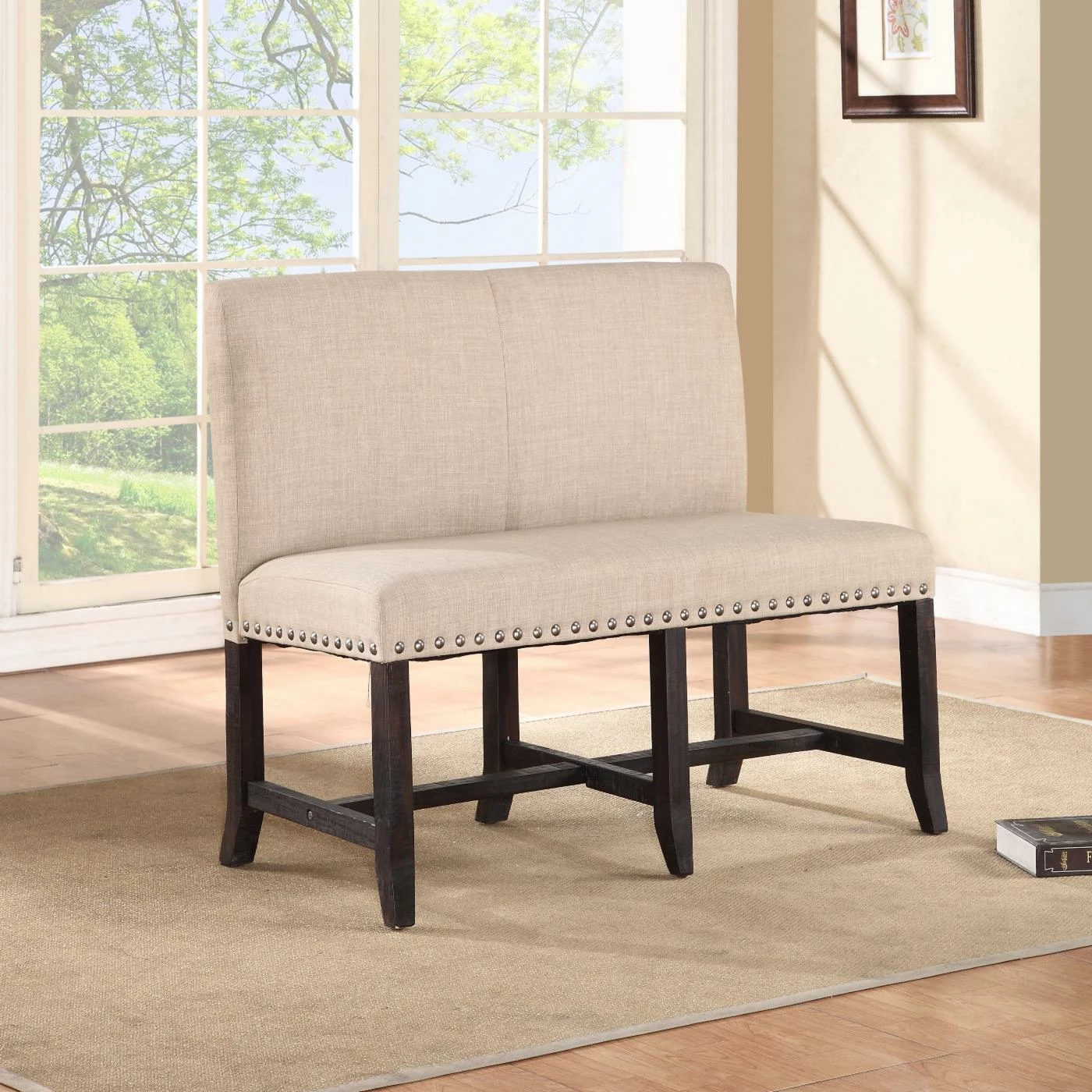 Cheap π Dining Bench Modus Yosemite Solid Wood Dining Settee - Cafe/Toast π₯