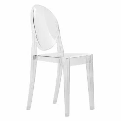Cheapest π Casual Dining Chairs LeisureMod Marion Modern Transparent Acrylic Dining Chair π₯