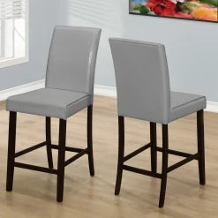 Cheap 🛒 Counter Height Chairs Monarch Specialties Kaitlin Counter Height Dining Chair - Set Of 2 ✨