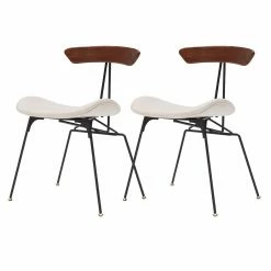 Cheapest 😉 Side Chairs New Pacific Direct Inc Wolfgang Dining Side Chair - Set Of 2 🥰