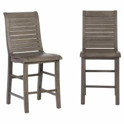 Buy 👍 Side Chairs Progressive Furniture Willow Upholstered Counter Chair-Set Of 2 🛒