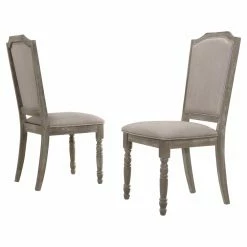 Top 10 β Side Chairs Roundhill Furniture Ferran Upholstered Dining Side Chair - Set Of 2 π