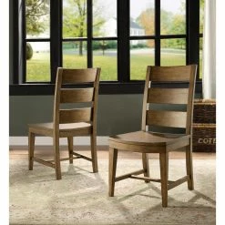 Best reviews of 🥰 Side Chairs Riverside Furniture Hawthorne Wood Dining Chair 🎁