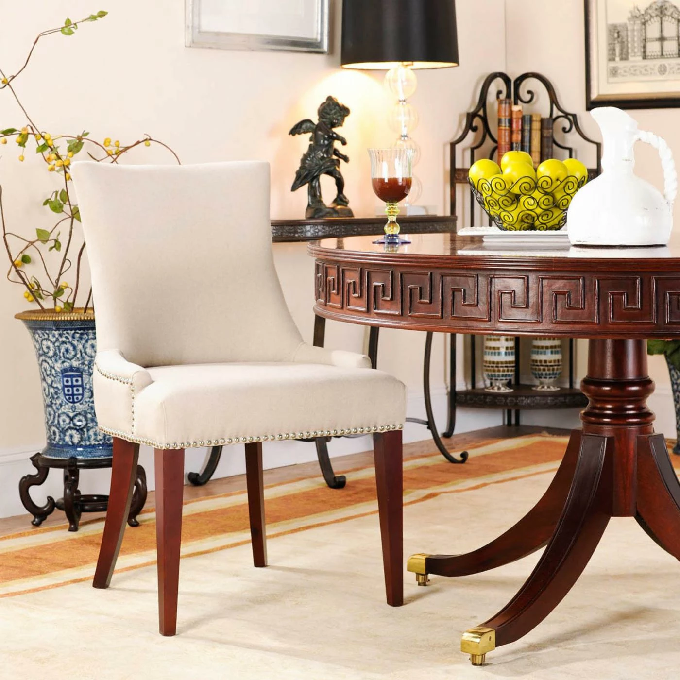 Top 10 β Formal Dining Chairs Safavieh Becca Dining Chair - Beige Linen π