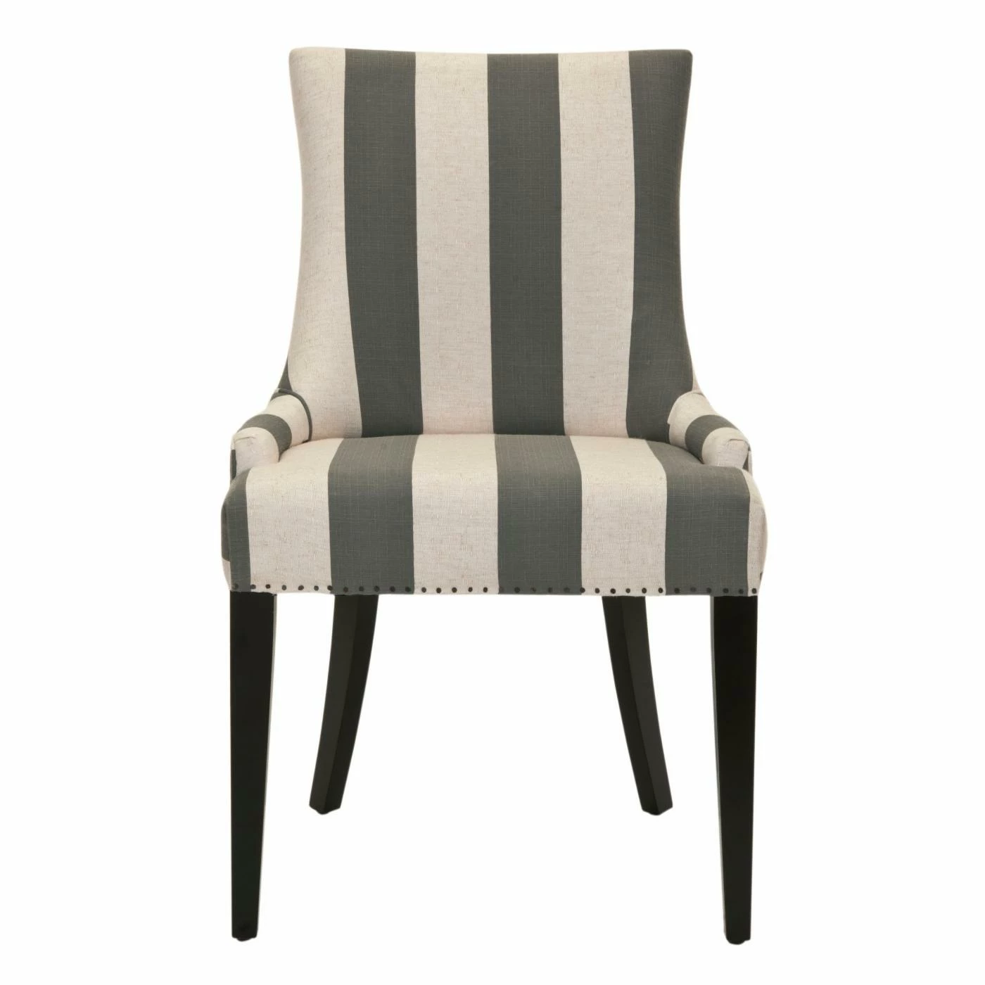 Best Pirce π Formal Dining Chairs Safavieh Alexia Bold Stripe Fabric Dining Chair - Java π
