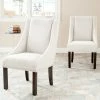 Cheapest 😀 Formal Dining Chairs Safavieh Molly Beige Sloping Arm Sling Dining Chairs - Set Of 2 🔔