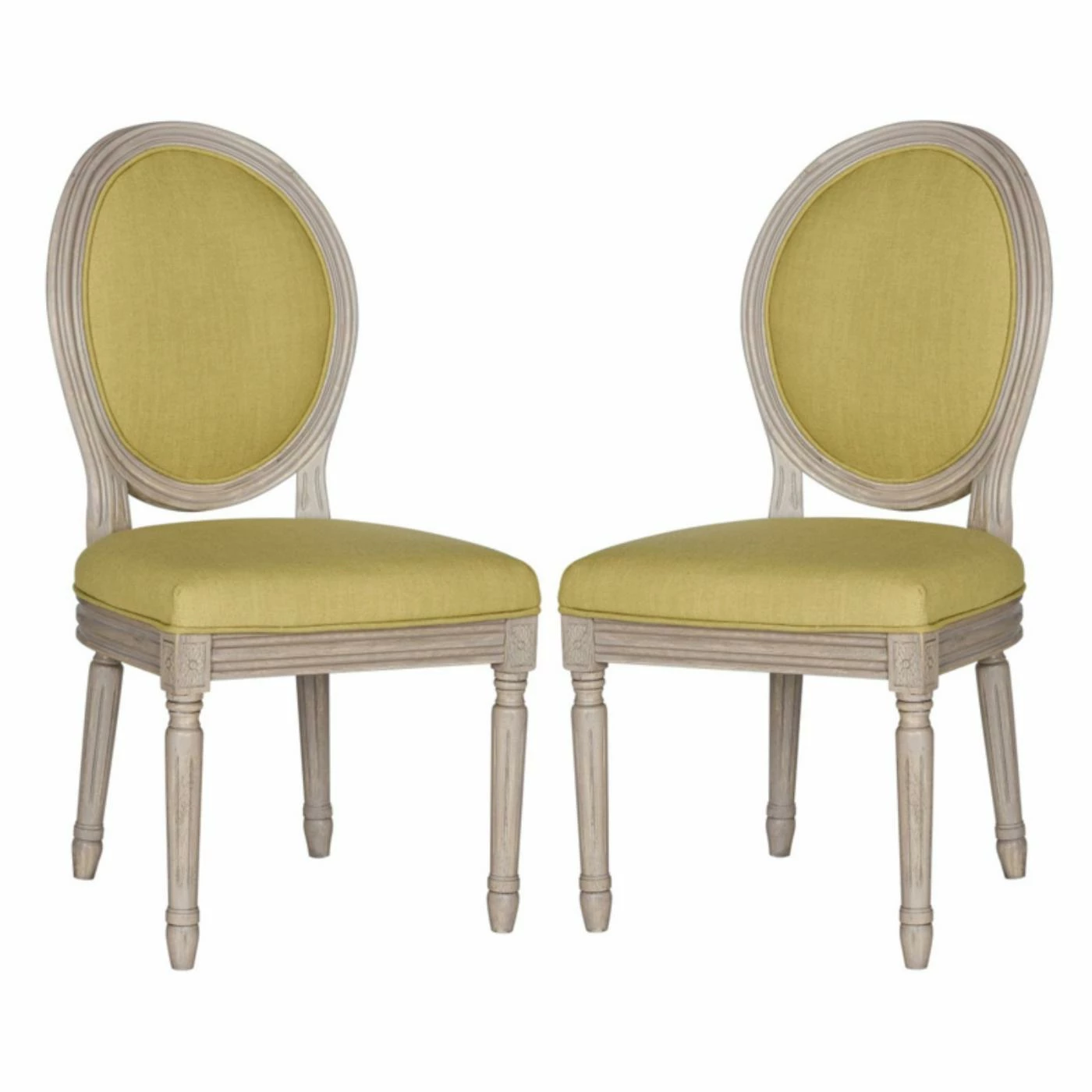 Brand new π€© Formal Dining Chairs Safavieh Holloway Linen Wooden Side Dining Chair - Set Of 2 π