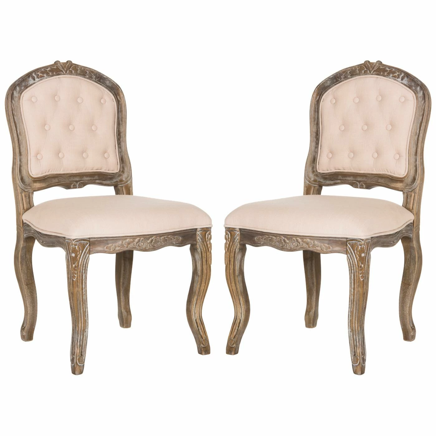 Wholesale π Formal Dining Chairs Safavieh Eloise French Leg Dining Chair - Set Of 2 βοΈ