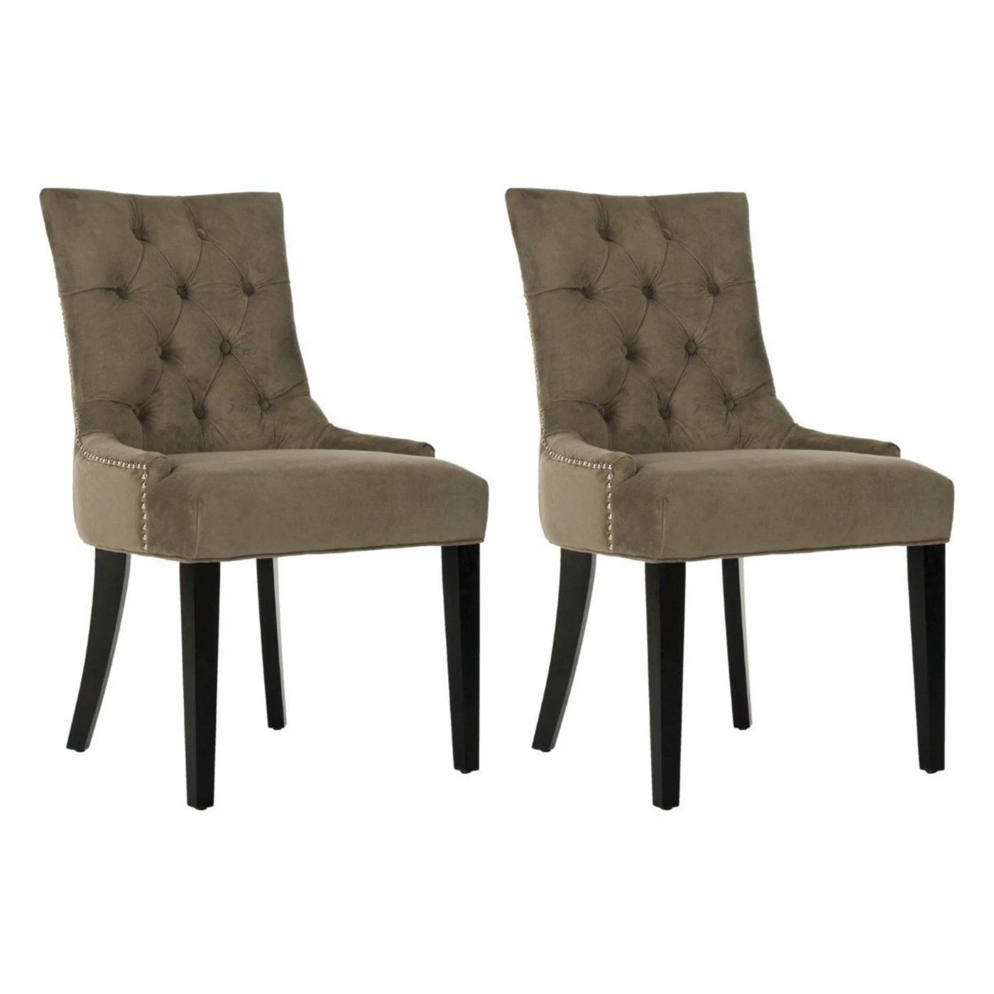 Wholesale π₯ Formal Dining Chairs Safavieh Abby Tufted Side Chairs - Set Of 2 π
