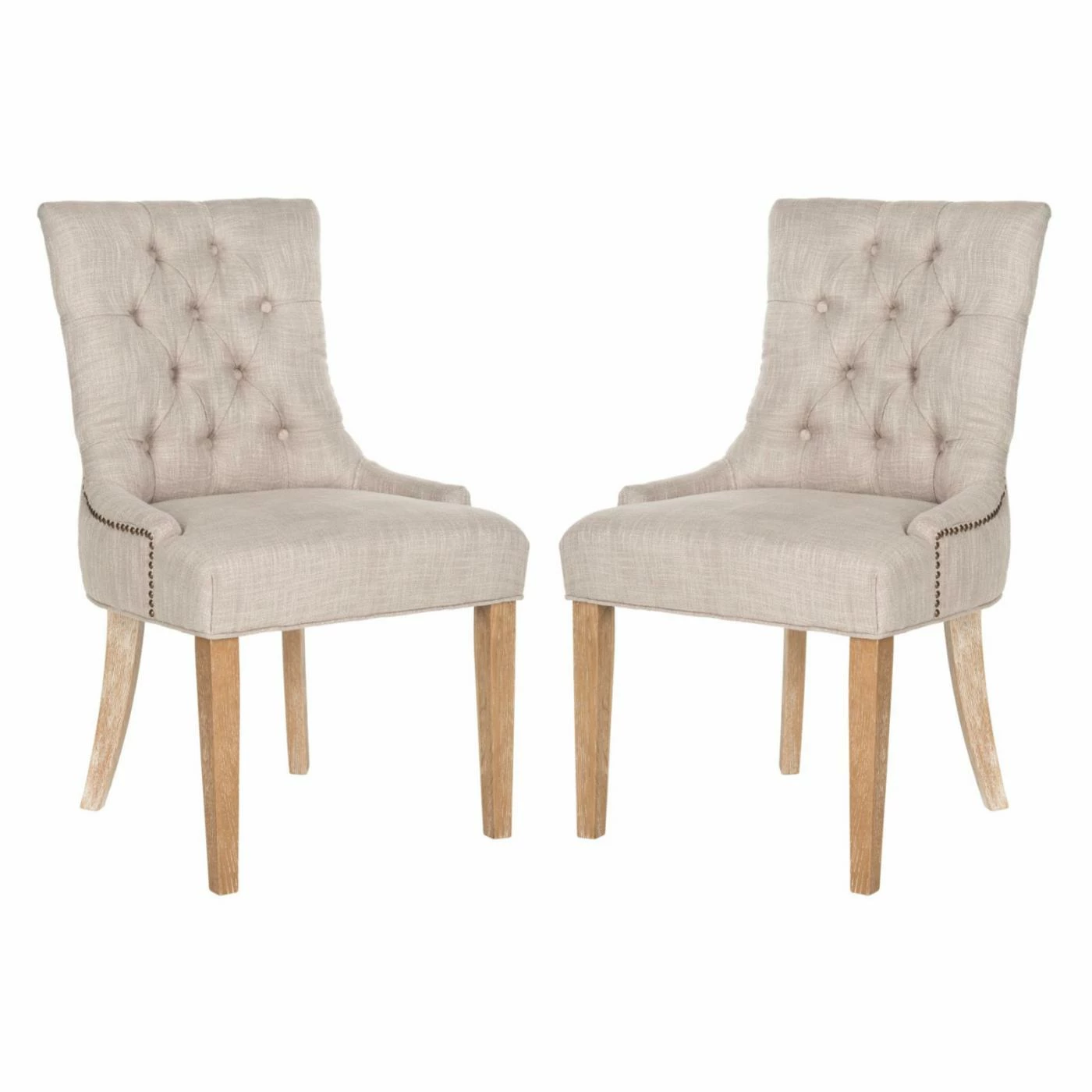 Buy π Formal Dining Chairs Safavieh Abby Tufted Side Dining Chairs - Set Of 2 π₯