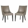 Outlet ❤️ Formal Dining Chairs Safavieh Afton Faux Leather Side Dining Chairs - Set Of 2 ✨