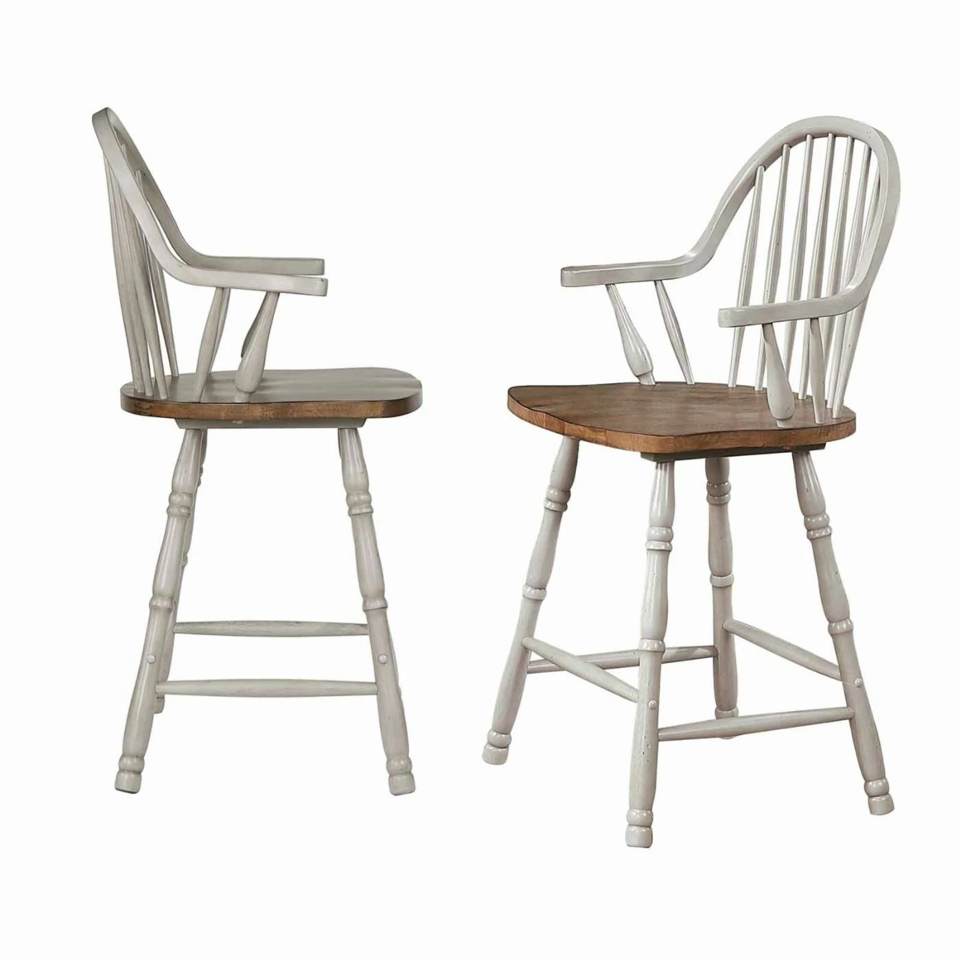 Outlet π Side Chairs Sunset Trading Country Grove 24 In. Windsor Counter Height Dining Chair - Set Of 2 βοΈ