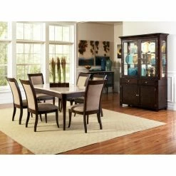 Top 10 ✔️ Steve Silver Co. Side Chairs Steve Silver Marseille Side Dining Chairs - Dark Cherry - Set Of 2 ⌛
