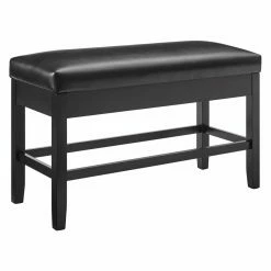 Coupon ✨ Steve Silver Co. Carrara Counter Dining Bench With Storage 😍