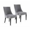 Deals 👍 Casual Dining Chairs DecMode Fabric Cushioned Dining Chair - Set Of 2 😍