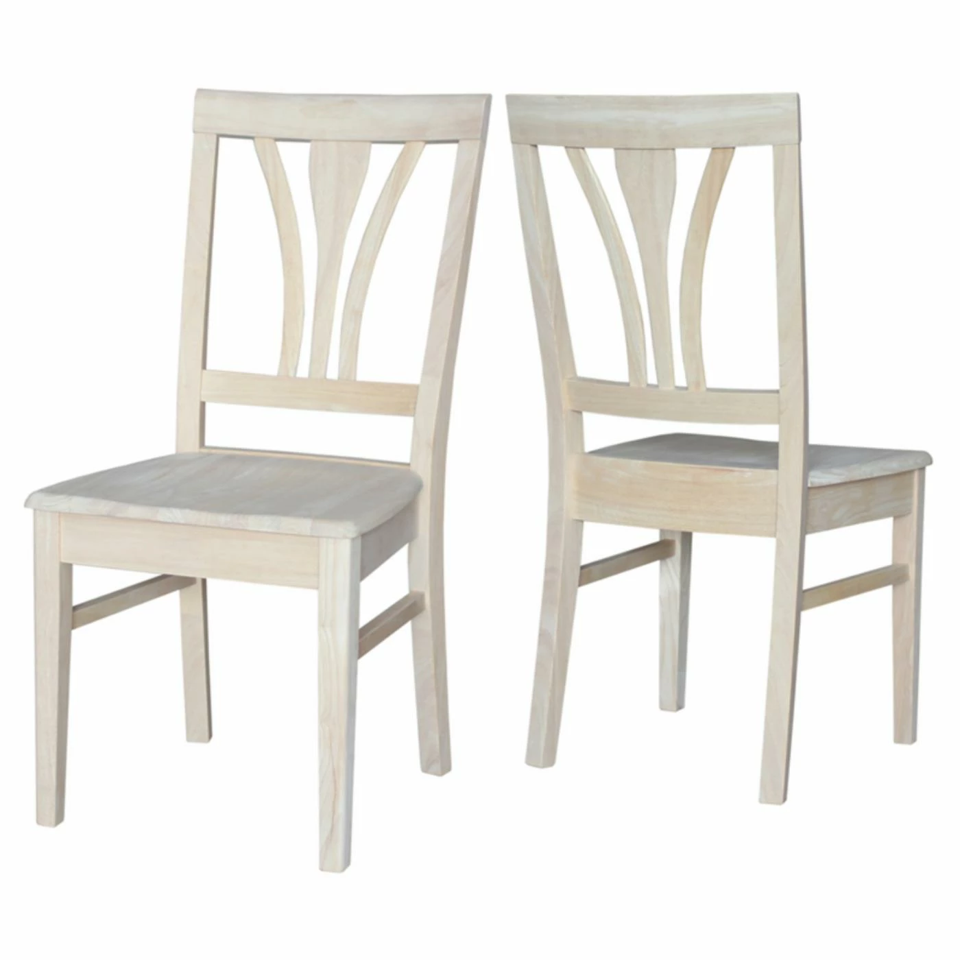 Buy β¨ Side Chairs International Concepts Unfinished Guilford Fanback Chair - 2 Chairs π