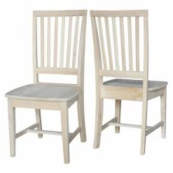 Cheapest 🔥 Side Chairs International Concepts Branford Mission Side Dining Chair - 2 Chairs 😀