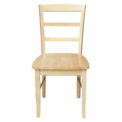 Wholesale 🧨 Side Chairs International Concepts Madrid Ladder Back Dining Chairs - Set Of 2 🤩